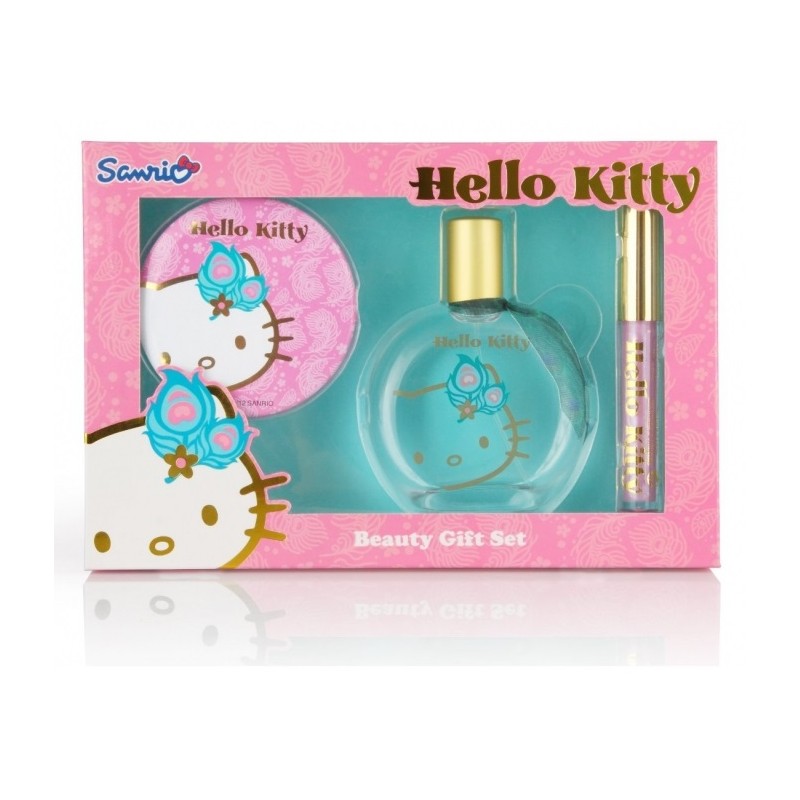 EP Line Hello Kitty Set - Set (parfum/50ml + baume à lèvres/1pcs +